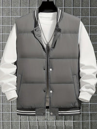 Contrast Colour Striped Vest – Noah-Black-XS-State of Style