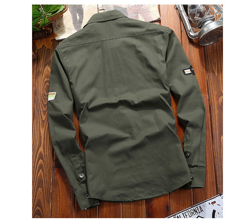 Cool Cargo Shirt for Men - Milan-Blue-3XS-State of Style