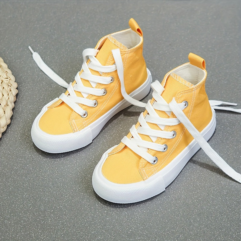 Cool High-Top Sneakers Rilo – For Kids Who Love to Move-Black-4-State of Style