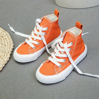 Cool High-Top Sneakers Rilo – For Kids Who Love to Move-Orange-4-State of Style