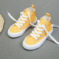Cool High-Top Sneakers Rilo – For Kids Who Love to Move-Yellow-4-State of Style