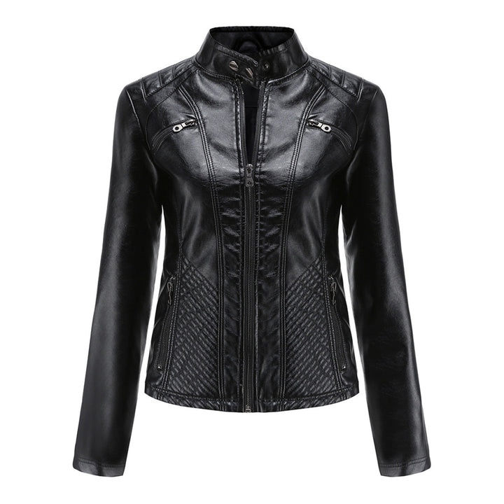 Cool Leather Ladies Jacket - Nova-Brown-XS-State of Style