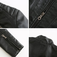 Cool Leather Ladies Jacket - Nova-Brown-XS-State of Style
