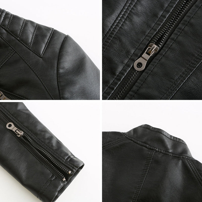 Cool Leather Ladies Jacket - Nova-Brown-XS-State of Style