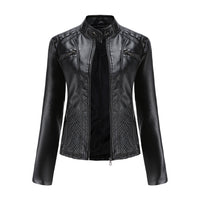 Cool Leather Ladies Jacket - Nova-Brown-XS-State of Style