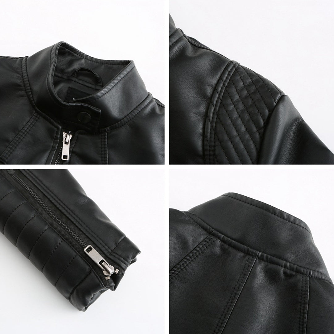 Cool Leather Women's Jacket – Elin-Black-XS-State of Style