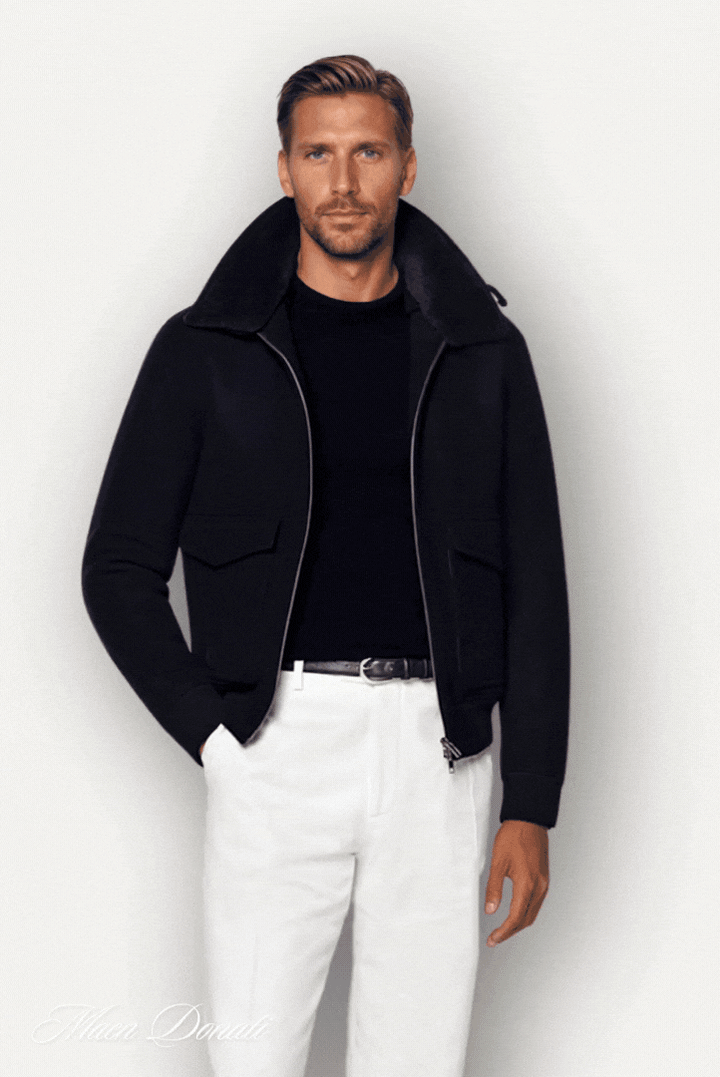 Cool Men's Bomber Jacket - Noah-S-State of Style