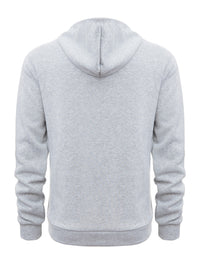 Cool Men's Hoodie with Half Zip - Archer-Black-M-State of Style