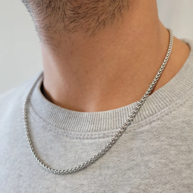 Cool Men's Necklace - Fortis-Silver-State of Style