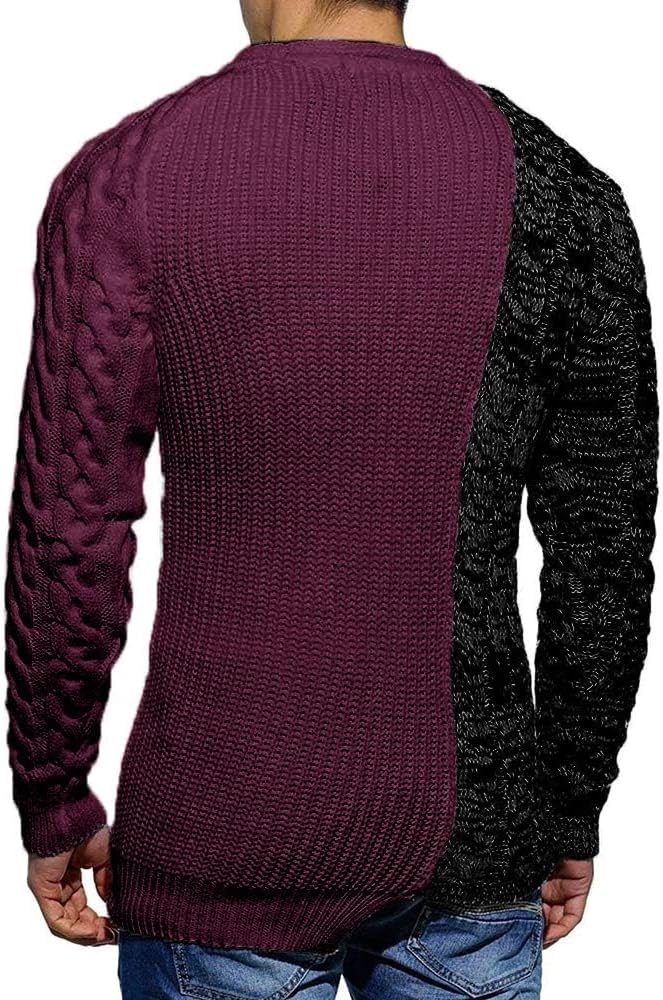 Cool Men's Sweater - Damian-White Grey-M-State of Style
