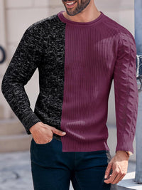 Cool Men's Sweater - Damian-White Grey-M-State of Style