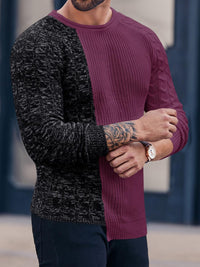 Cool Men's Sweater - Damian-White Grey-M-State of Style