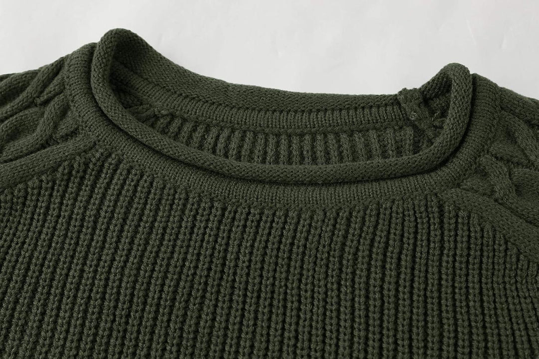 Cool Men's Sweater - Damian-White Grey-M-State of Style