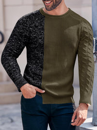Cool Men's Sweater - Damian-White Grey-M-State of Style