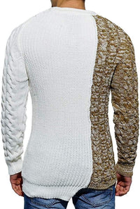 Cool Men's Sweater - Damian-White Grey-M-State of Style