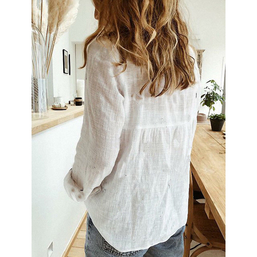 CoolBlouse | Leisure Blouse for Women-Yellow-S-State of Style