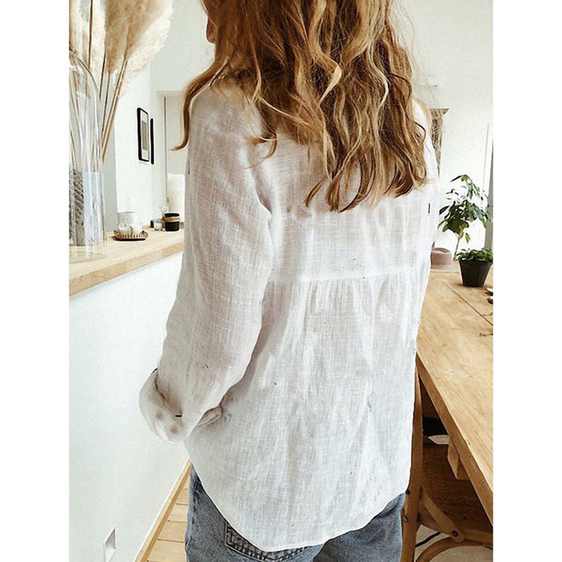 CoolBlouse | Leisure Blouse for Women-Yellow-S-State of Style
