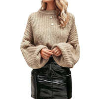 CoolShirt | Knitted Winter Sweater for Women-Auburn-One size fits all-State of Style