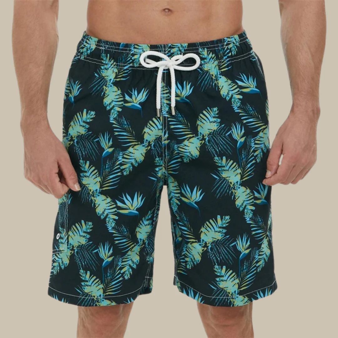 Cooper Swim Shorts | Quick-Drying & Stylish-Green-S-State of Style