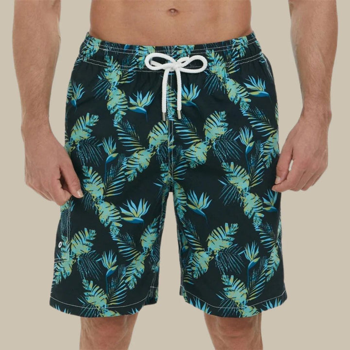 Cooper Swim Shorts | Quick-Drying & Stylish-Green-S-State of Style