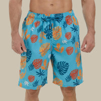 Cooper Swim Shorts | Quick-Drying & Stylish-Sky Blue-S-State of Style