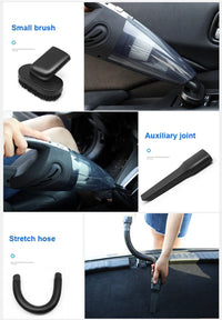 Cordless Vacuum Cleaner with Powerful Cyclonic Suction - PowerSuction-Black-State of Style