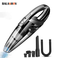 Cordless Vacuum Cleaner with Powerful Cyclonic Suction - PowerSuction-Black-State of Style