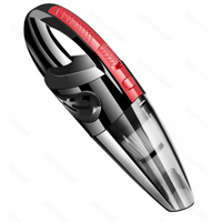 Cordless Vacuum Cleaner with Powerful Cyclonic Suction - PowerSuction-Red-State of Style