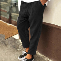Corduroy Trousers for Men - Milan-Black-XS-State of Style