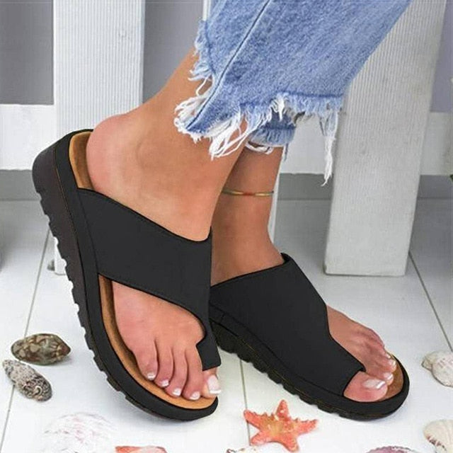 Corrective Sandals for Calluses - OrthoSole-Black-2.5-State of Style