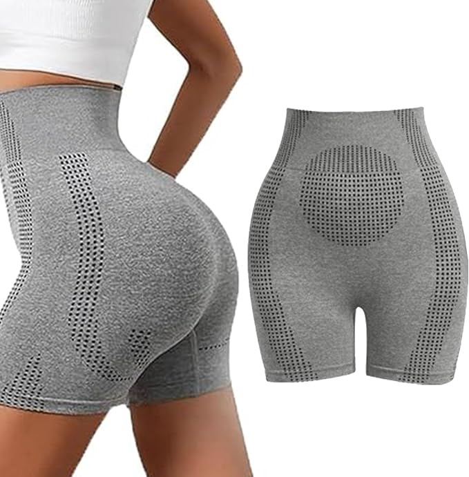 Corrective Shapewear Shorts - Nova | With Push-up effect-Black-S-State of Style