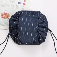 Portable Drawstring Cosmetic and Toiletry Bag