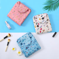 Portable Drawstring Cosmetic and Toiletry Bag