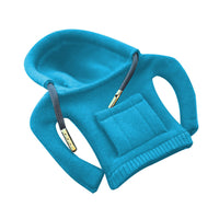 Cotton Protective Gear Shift Cover - ShiftEase-Blue-State of Style