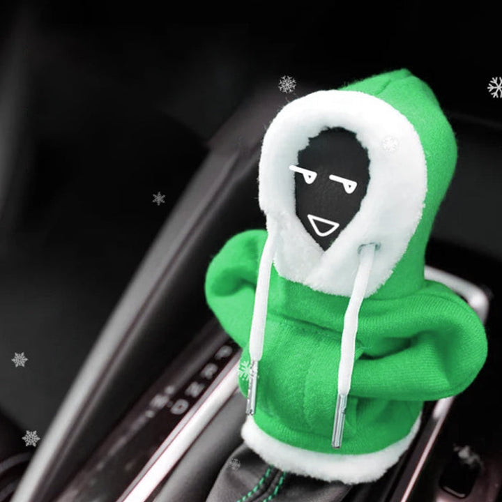 Cotton Protective Gear Shift Cover - ShiftEase-Christmas green-State of Style