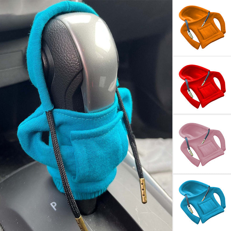Cotton Protective Gear Shift Cover - ShiftEase-Poinsettia-State of Style