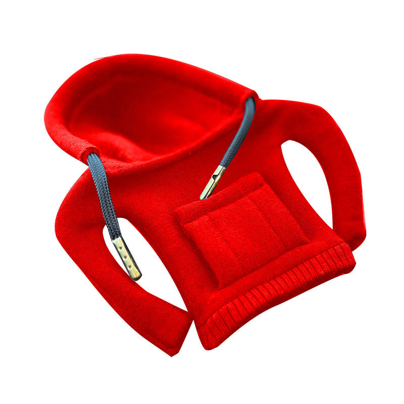 Cotton Protective Gear Shift Cover - ShiftEase-Poinsettia-State of Style