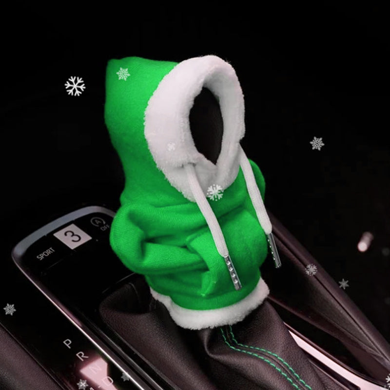 Cotton Protective Gear Shift Cover - ShiftEase-Poinsettia-State of Style