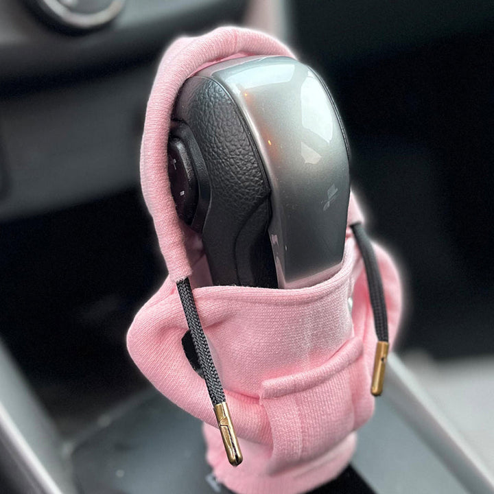 Cotton Protective Gear Shift Cover - ShiftEase-Poinsettia-State of Style