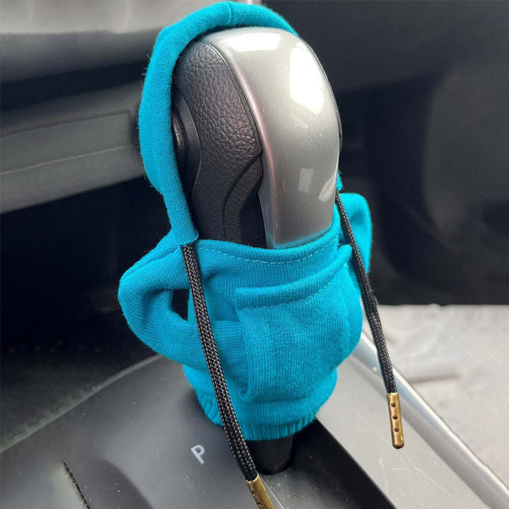 Cotton Protective Gear Shift Cover - ShiftEase-Poinsettia-State of Style