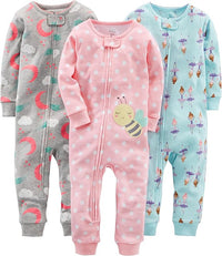 Cotton Pyjama Set for Children-Ballerina/Moon/Bee-6-9 months-State of Style
