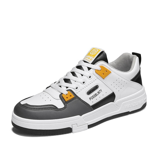 CourtneySneaks | Stylish Sneakers for Men-White-Grey-8.0-State of Style
