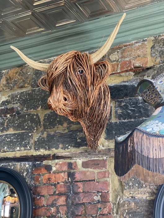 Cow Wall Sculpture – Bowie-State of Style