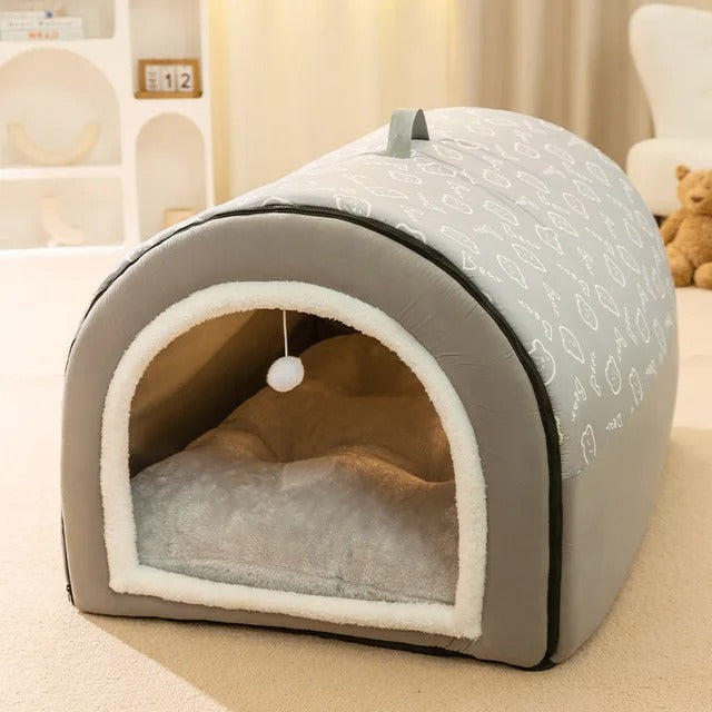 Cozy House for Dogs & Cats – SnugPod-Grey-S-State of Style