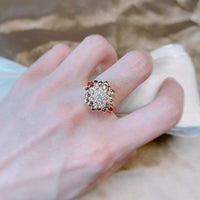 Creative Adjustable Ring | Unique Design | Fashion Jewellery-Diameter 1.65cm-State of Style