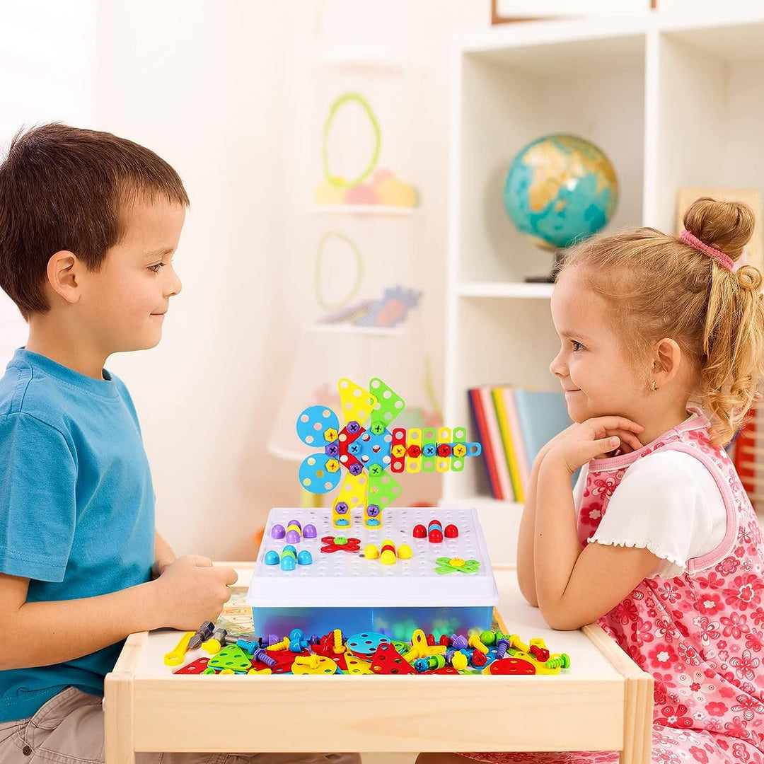 Creative Construction Set with Toy Drill - BuildyDrill-State of Style