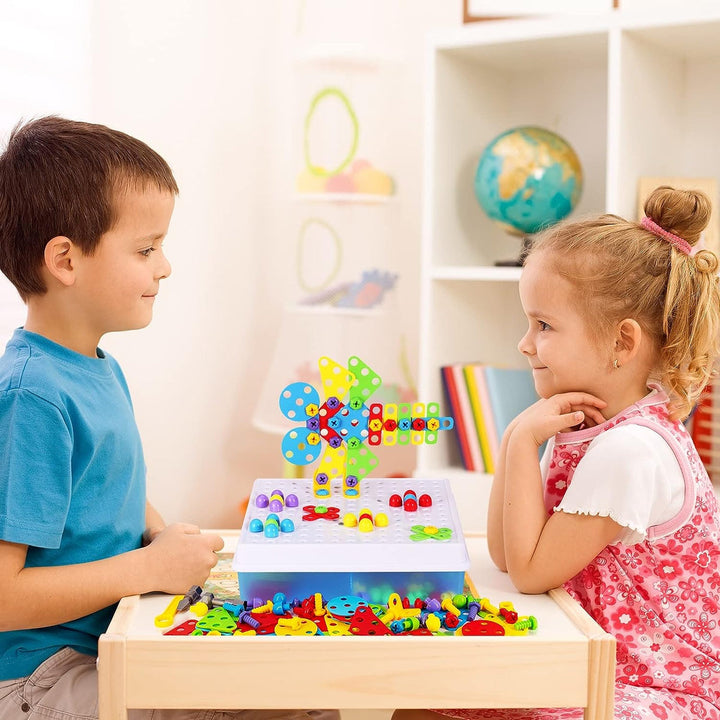 Creative Construction Set with Toy Drill - BuildyDrill-State of Style