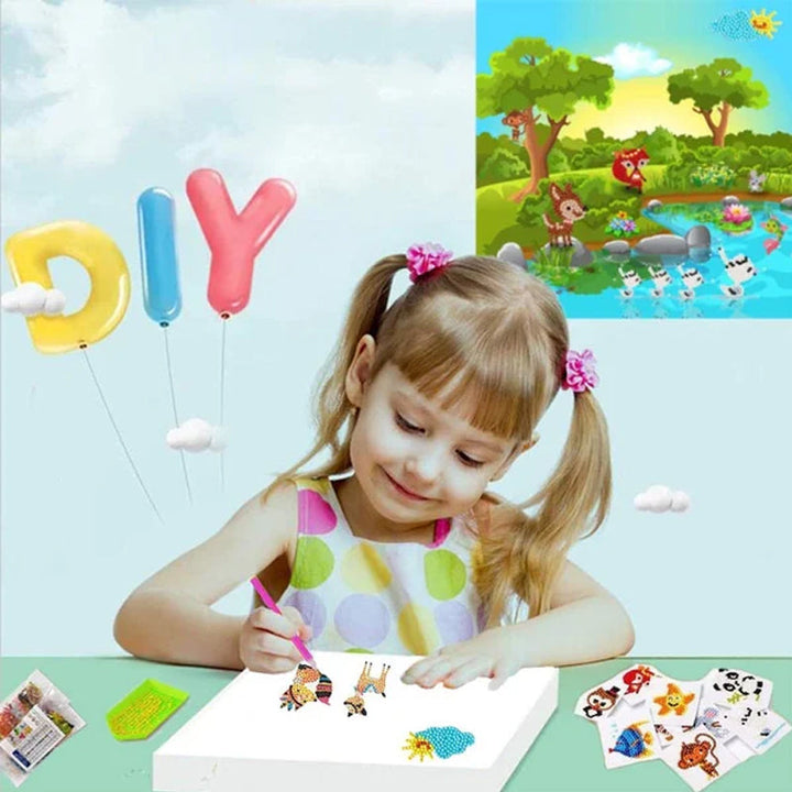 Creative Diamond Sticker Set - ShinyGem-Unicorn-State of Style