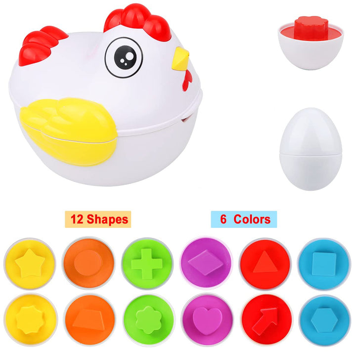 Creative Egg Puzzle for Children - EggCiting Puzzle Set-Egg Carton-State of Style
