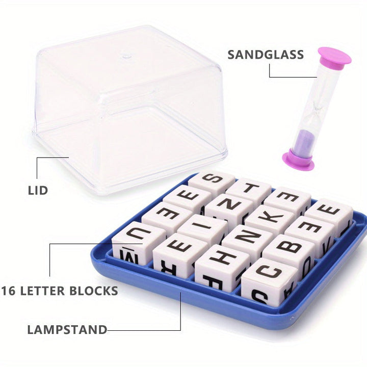 Creative Table Game for Finding Words - LetterRace-State of Style